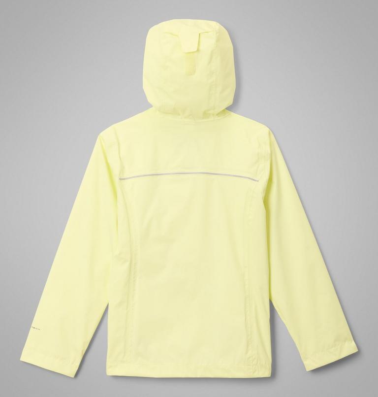 Girls' Arcadia II Waterproof Jacket, Color: Citron Haze, image 2
