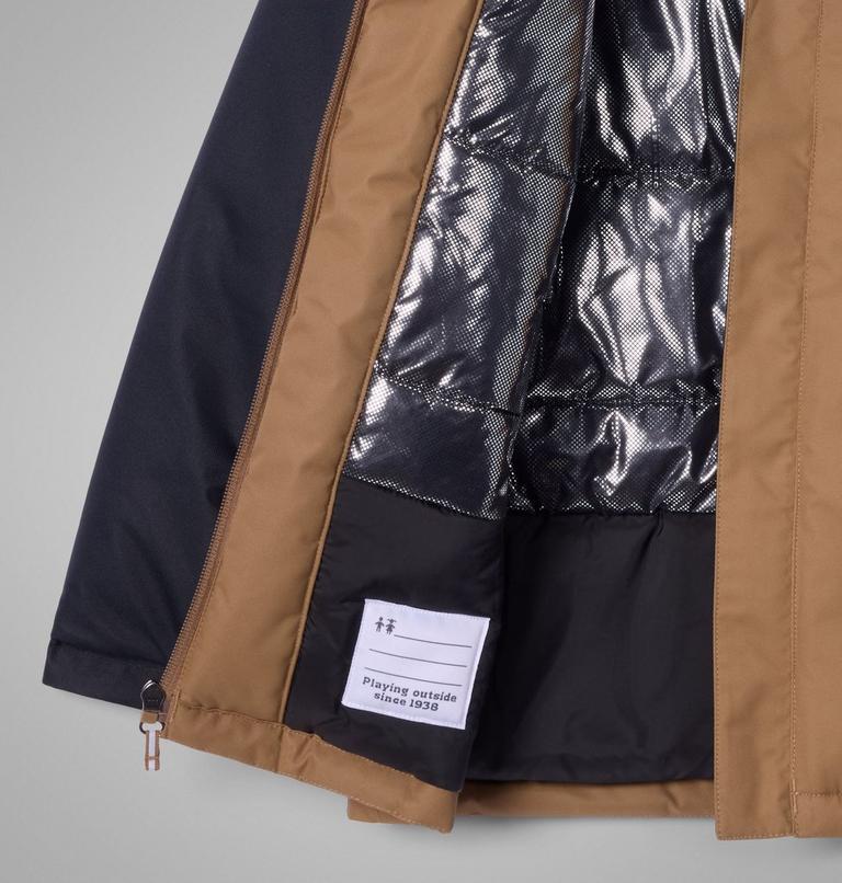 Boys' Hikebound II Insulated Jacket, Color: Delta, Black, image 3