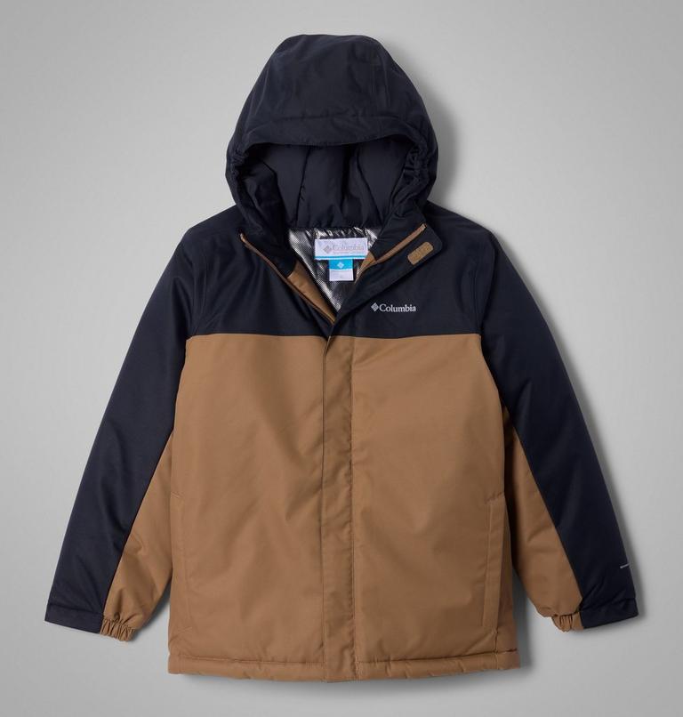 Boys' Hikebound II Insulated Jacket, Color: Delta, Black, image 1
