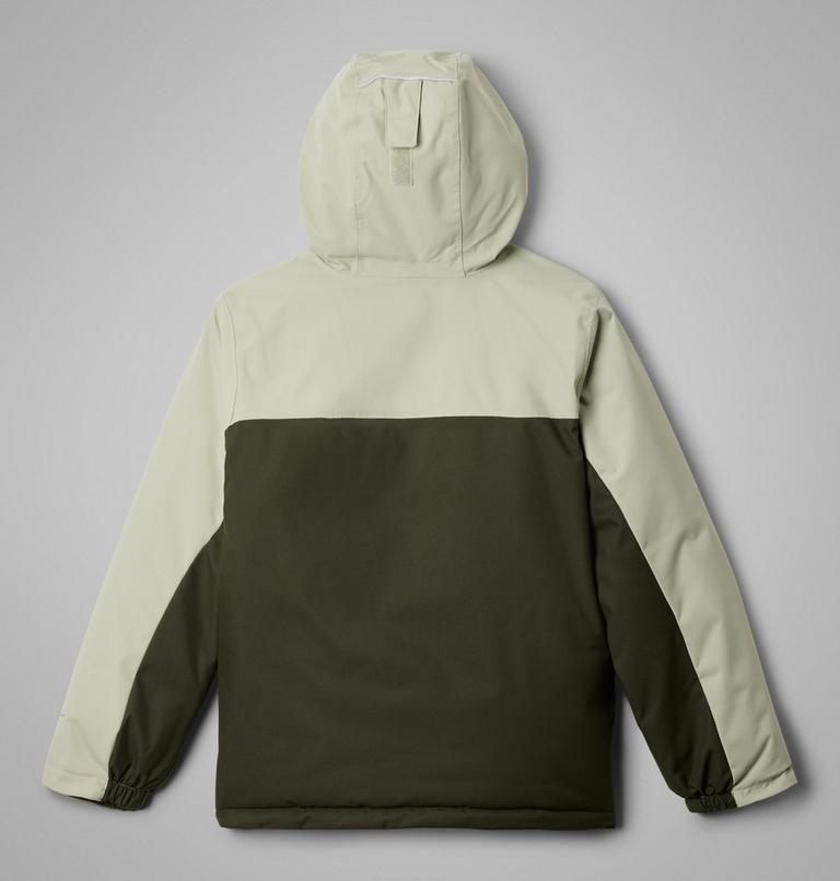 Chaqueta aislante e impermeable Hikebound II para niño, Color: Greenscape, Safari, image 2