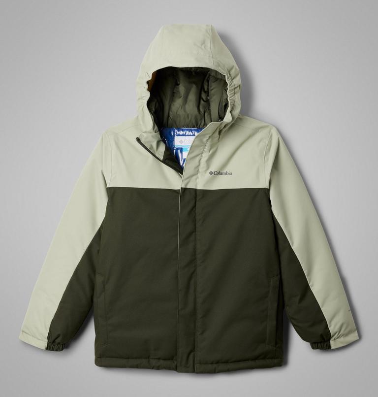 Chaqueta aislante e impermeable Hikebound II para niño, Color: Greenscape, Safari, image 1