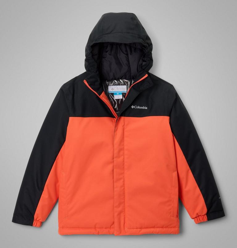 Boys' Hikebound II Insulated Jacket, Color: Zing, Black, image 1