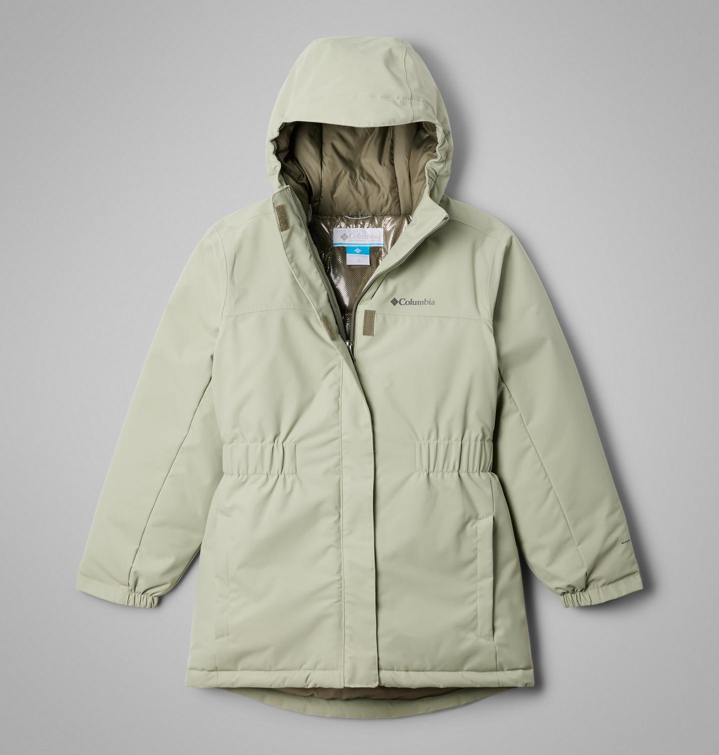 Куртка Columbia Hikebound II Long Insulated Jacket для девочек, цвет: Песочный — фото 1