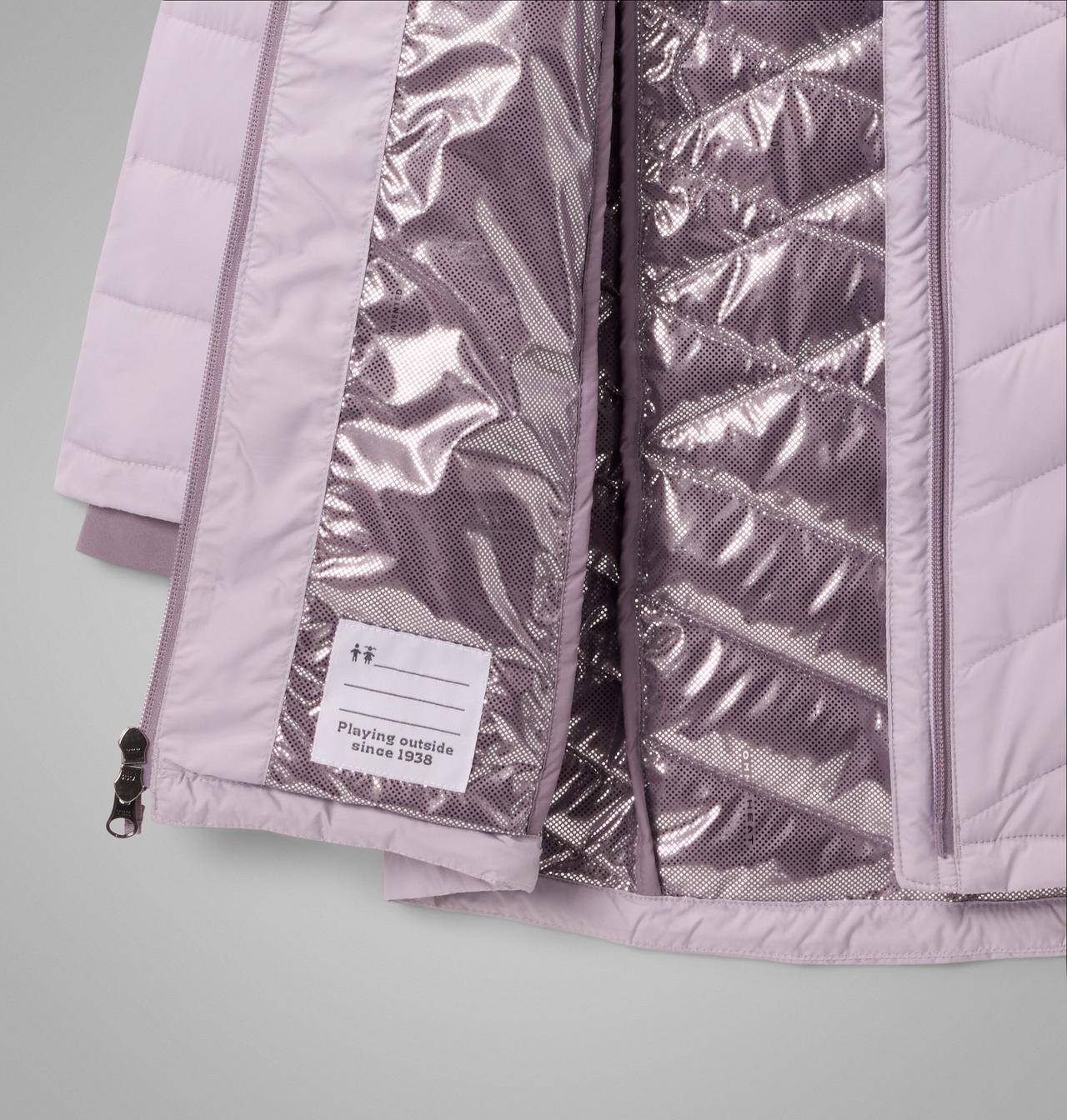 Girls' Heavenly™ II Hooded Long Jacket | 551 | XS 3