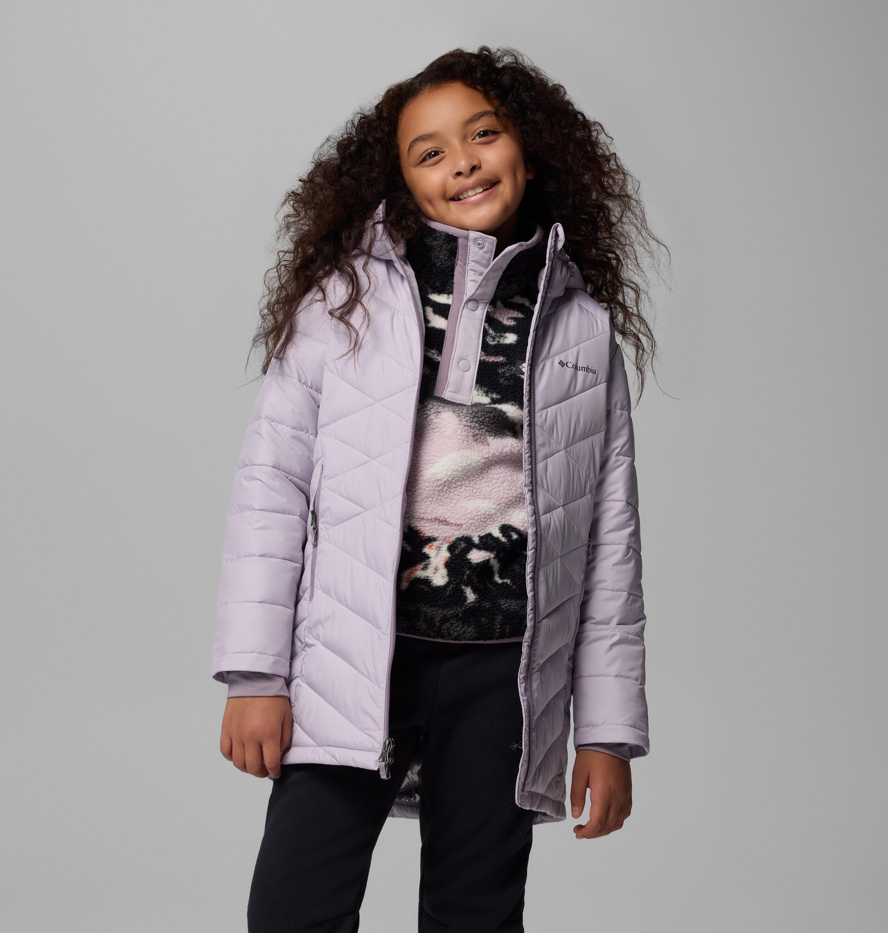 Girls' Heavenly II Hooded Long Jacket | Columbia