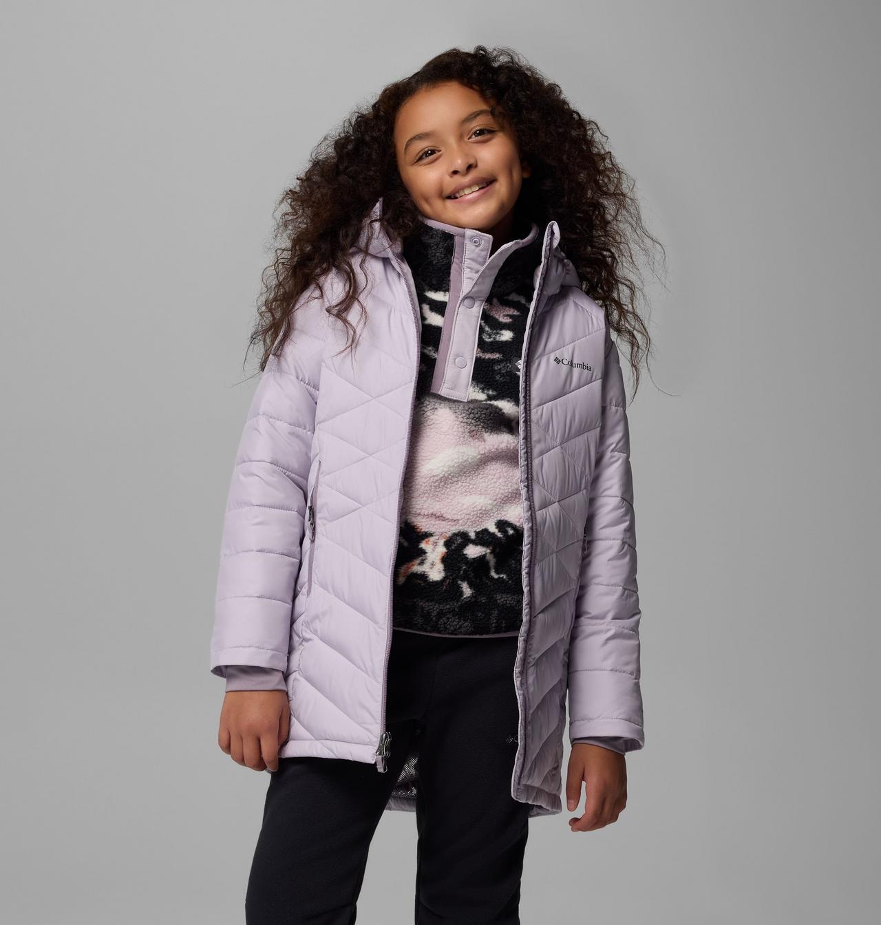 Girls' Heavenly™ II Hooded Long Jacket 4