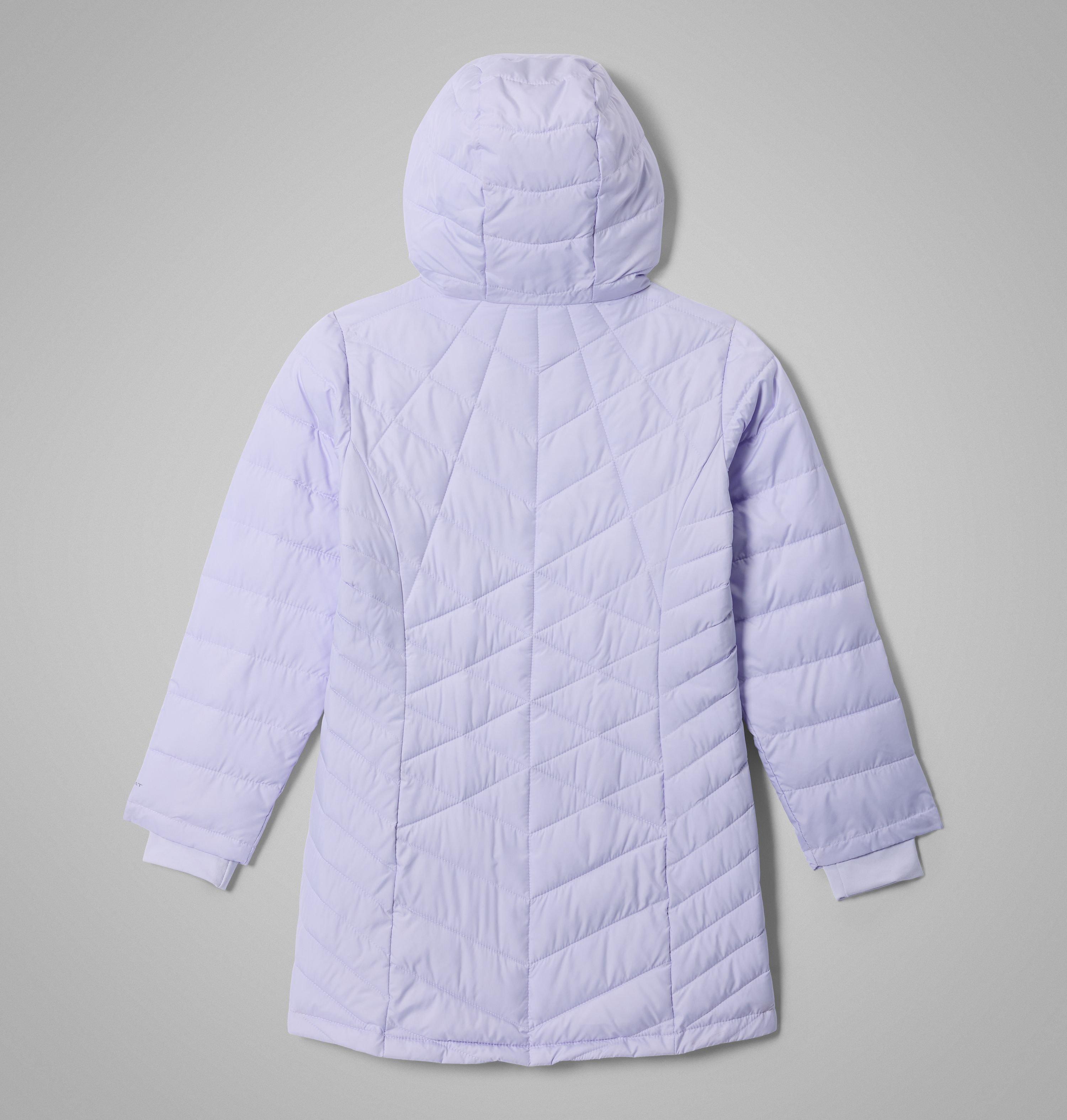 Girls' Heavenly II Hooded Long Jacket | 568 | L 2