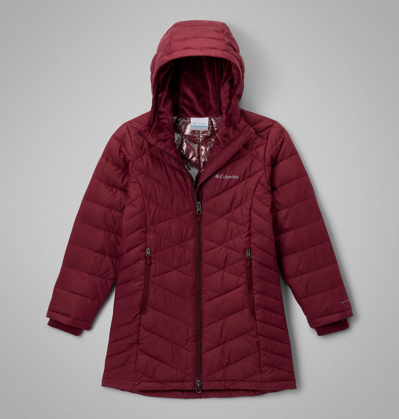 Girls' Heavenly™ II Hooded Long Jacket | 624 | XS 1