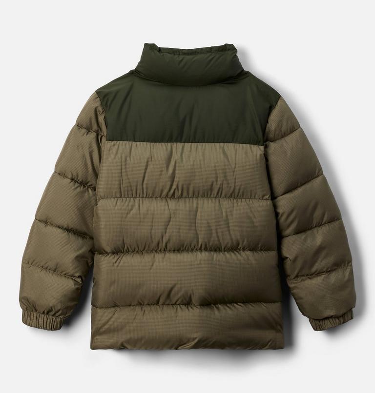 Youth Puffect II Puffer Jacket, Color: Stone Green, Greenscape, image 2