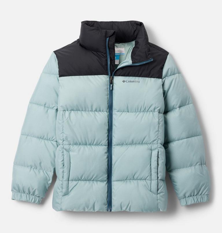 Youth Puffect II Puffer Jacket, Color: Crushed Blue, Black, image 1