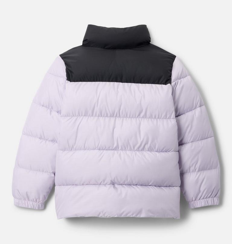 Youth Puffect II Puffer Jacket, Color: Lavender Pearl, Black, image 2