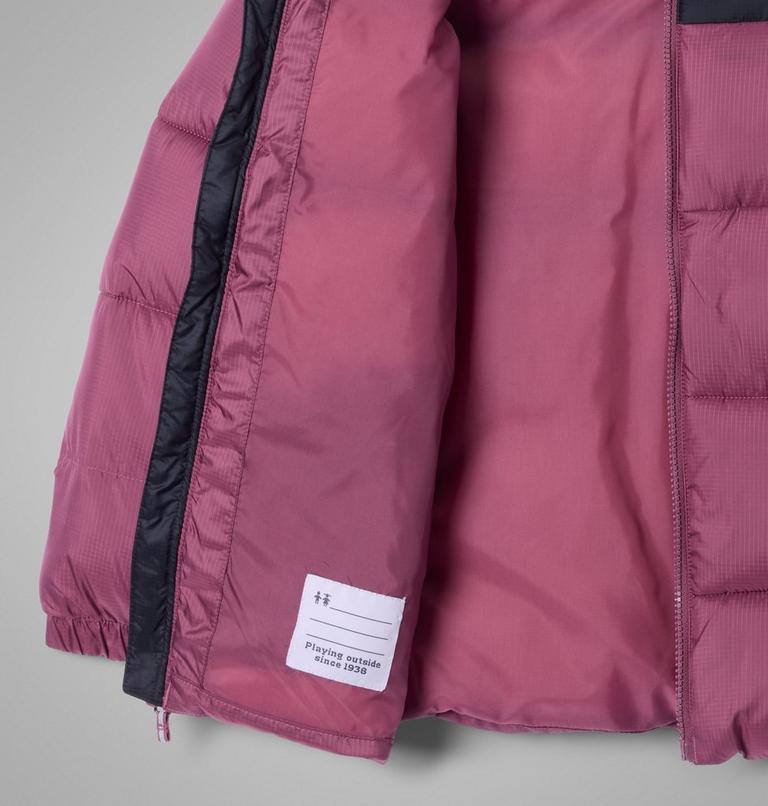 Youth Puffect II Puffer Jacket, Color: Antique Mauve, Black, image 3