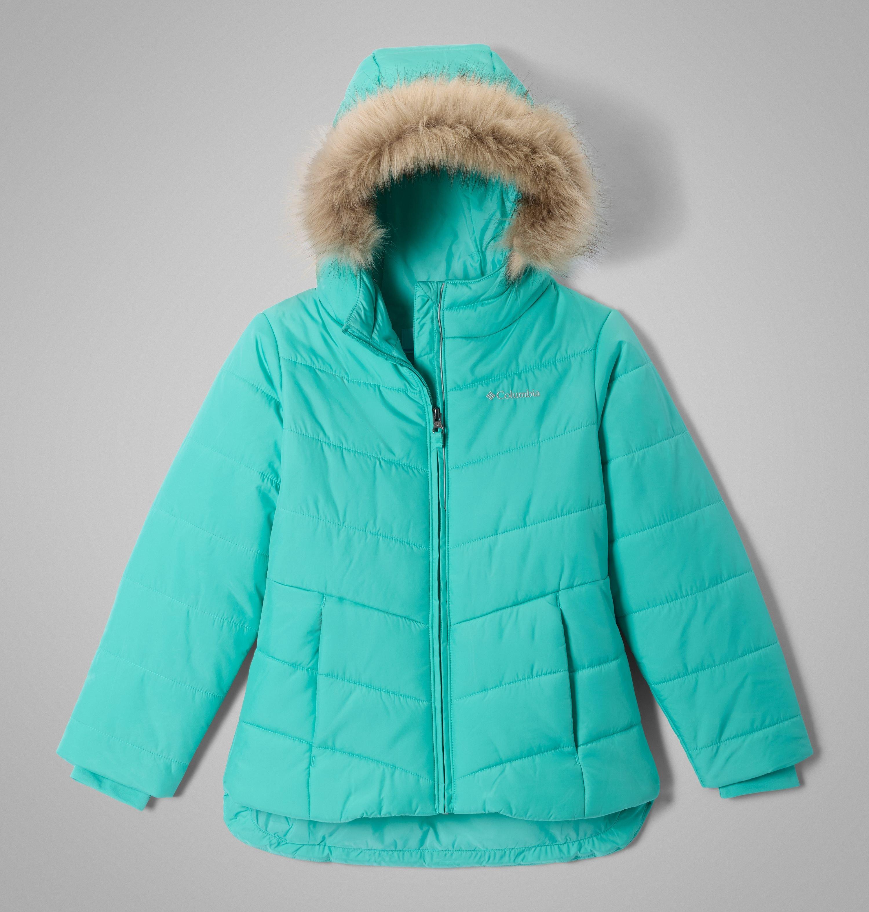 Girls' Katelyn Crest III Hooded Jacket | 356 | M 1