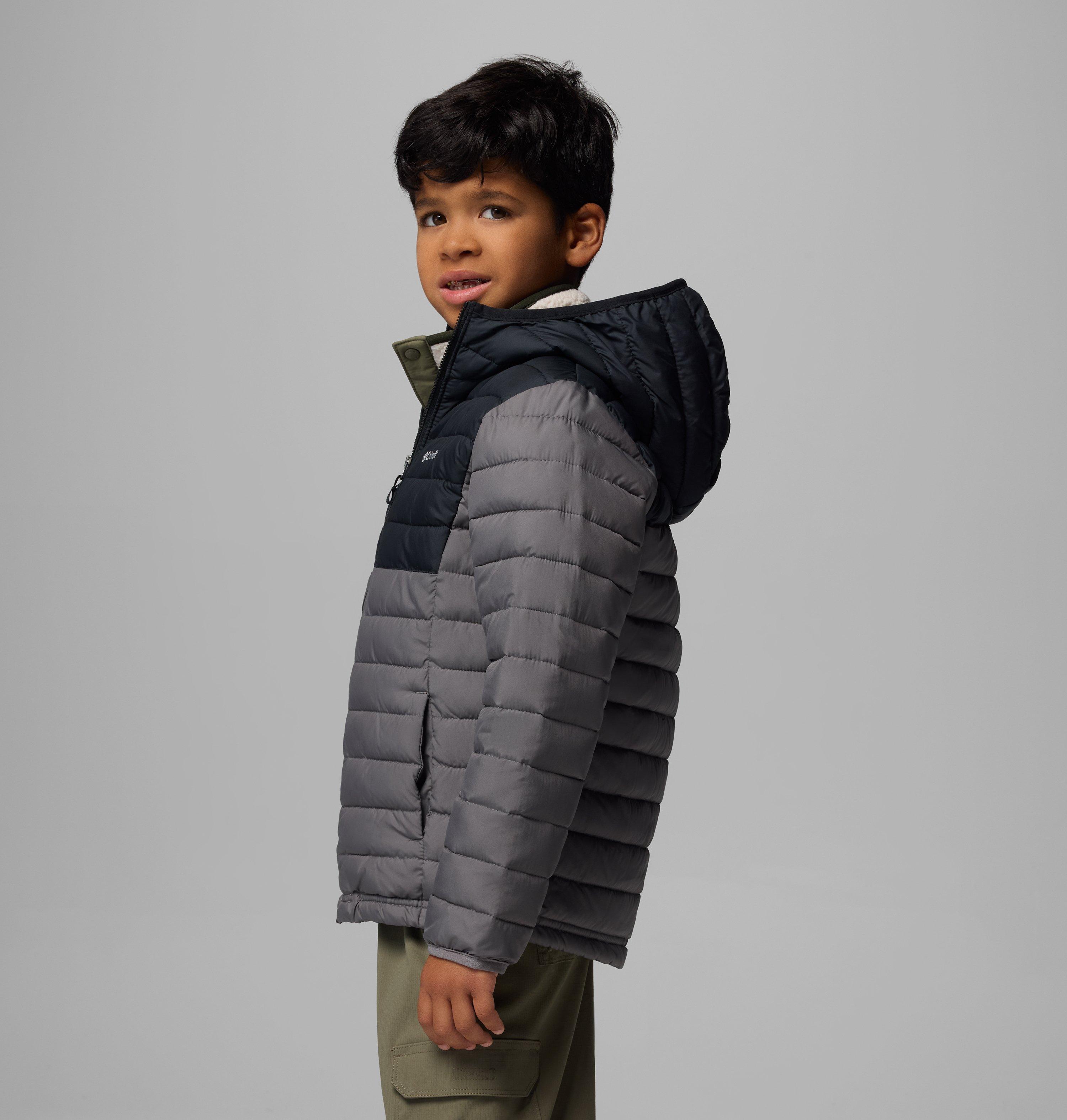 Boys' Powder Lite II Hooded Jacket 4