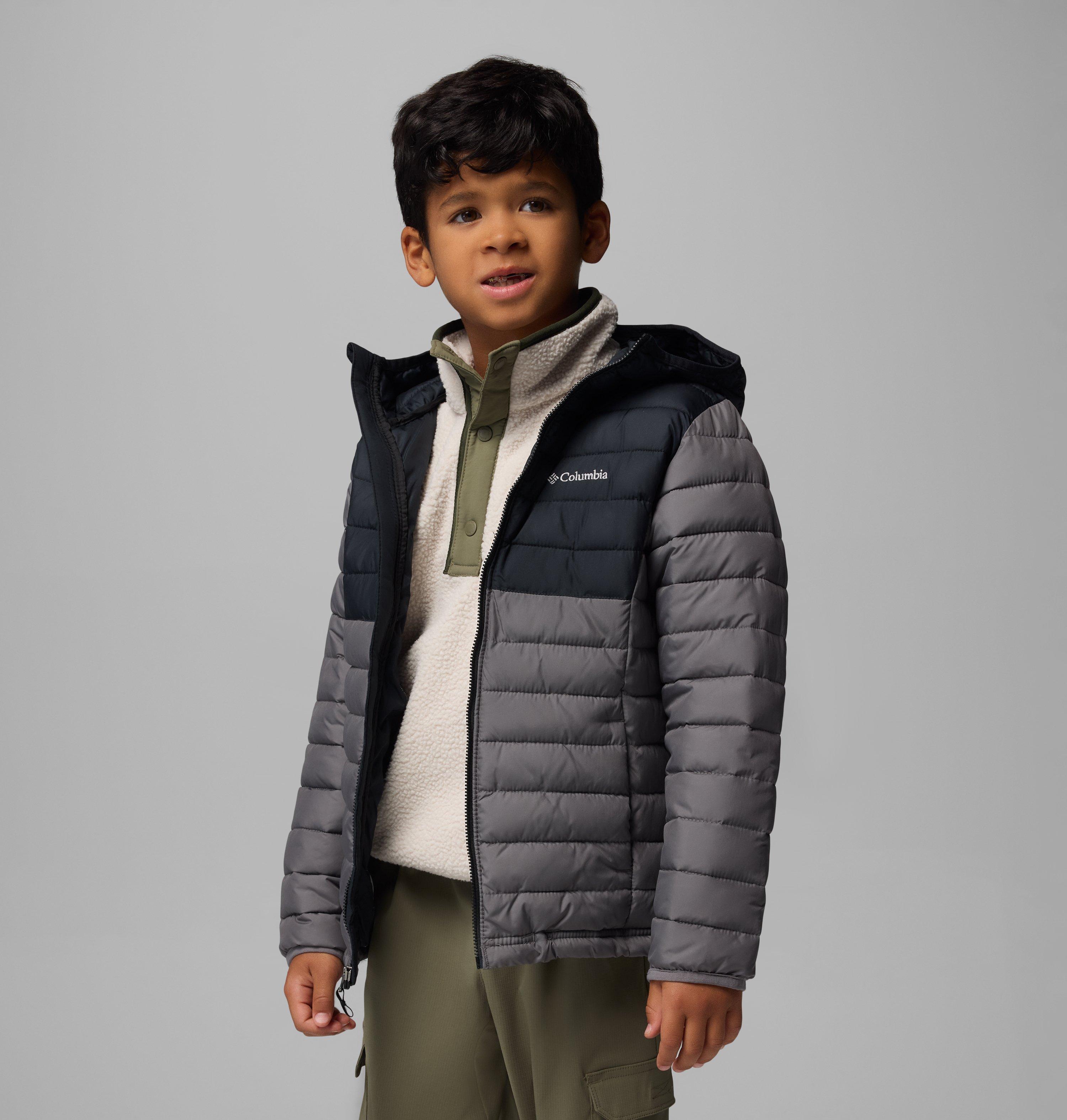 Boys' Powder Lite II Hooded Jacket 5