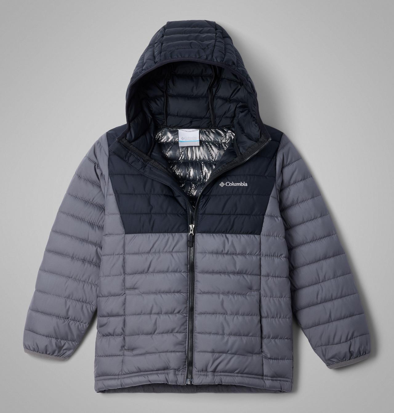 Boys' Powder Lite™ II Hooded Jacket 1