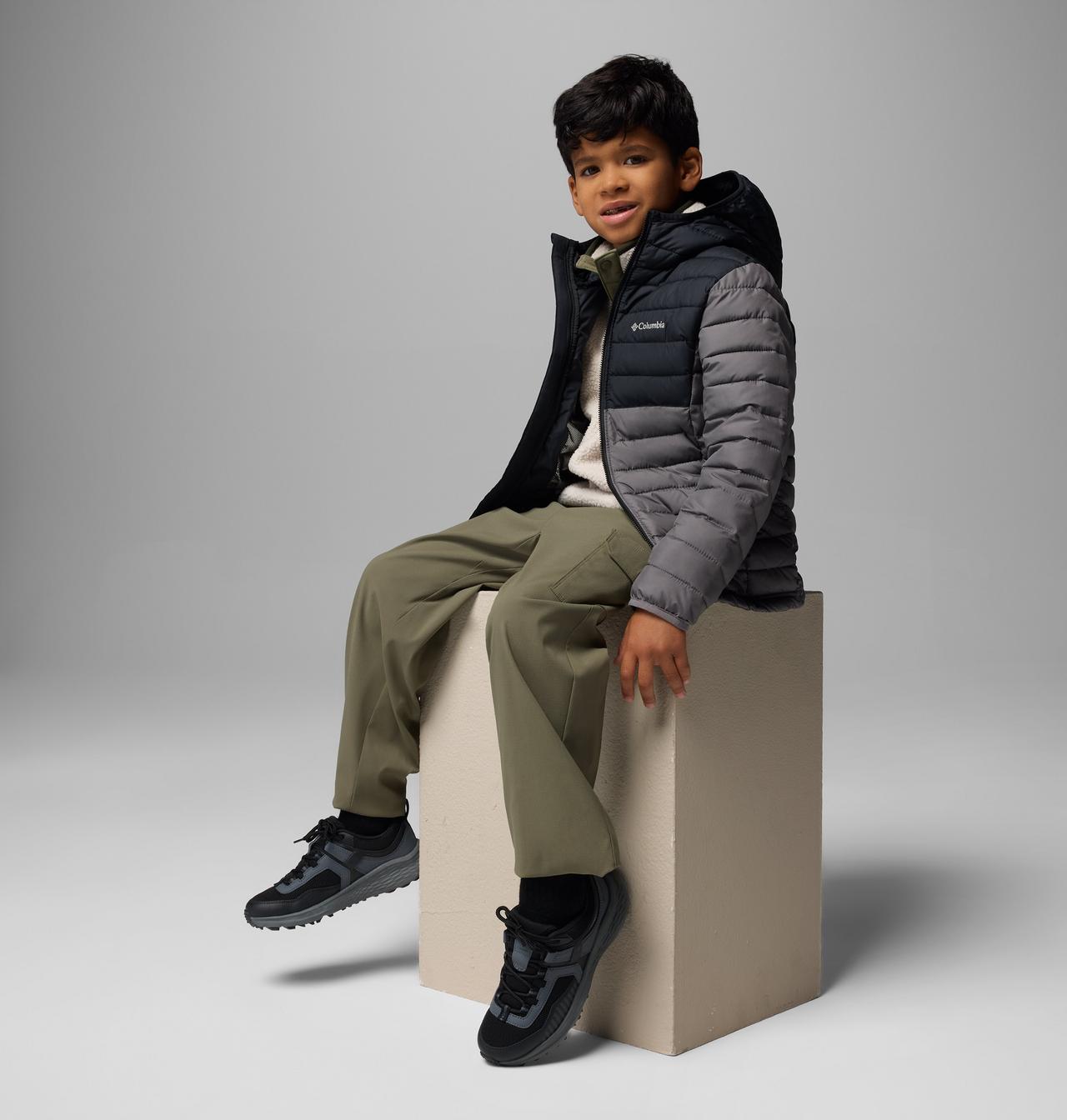 Boys' Powder Lite™ II Hooded Jacket