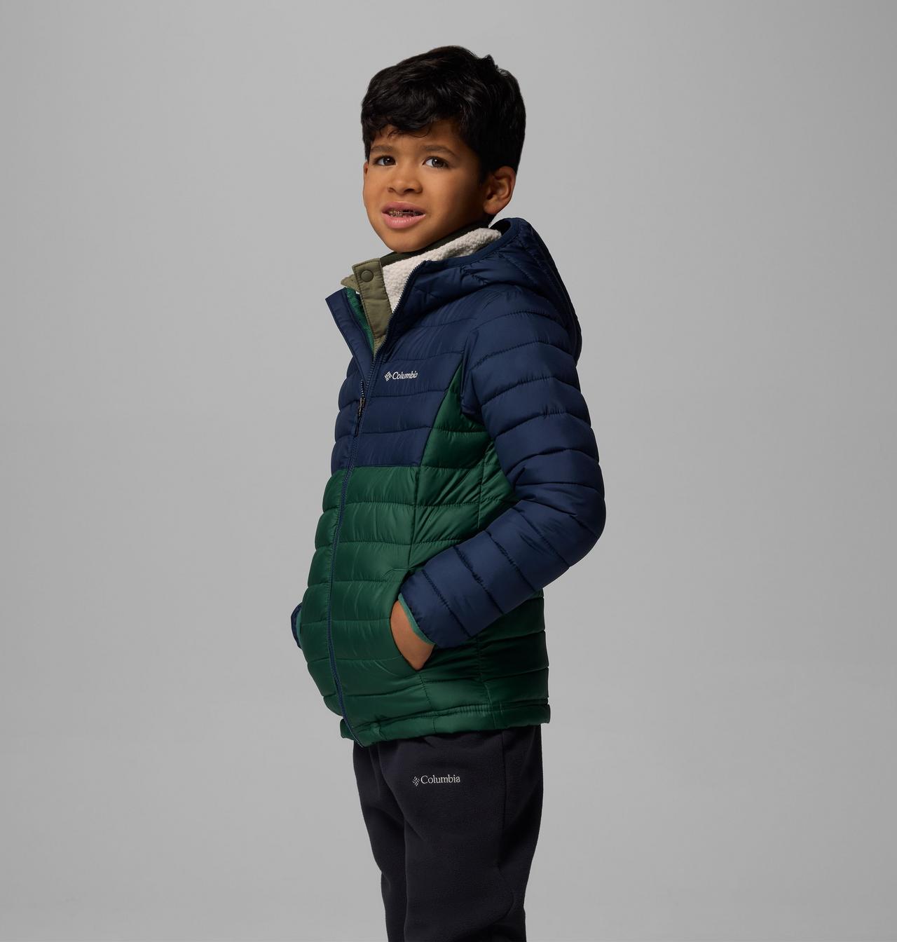 Boys' Powder Lite™ II Hooded Jacket 4
