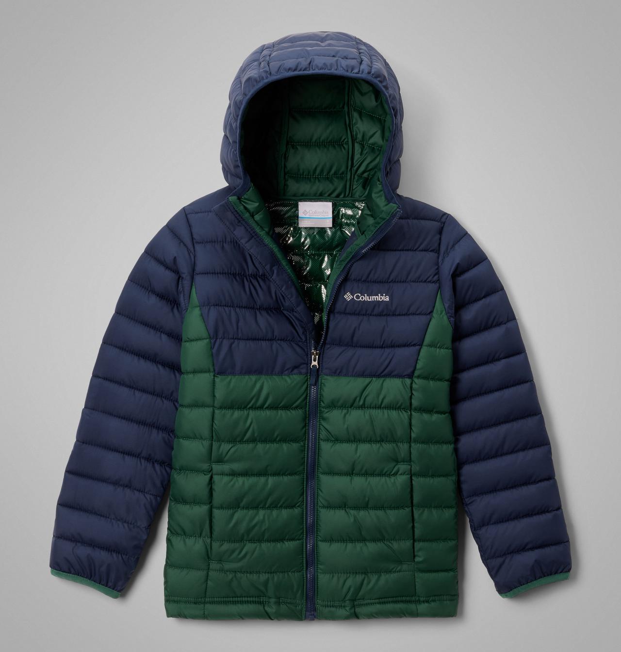 Boys' Powder Lite™ II Hooded Jacket 1
