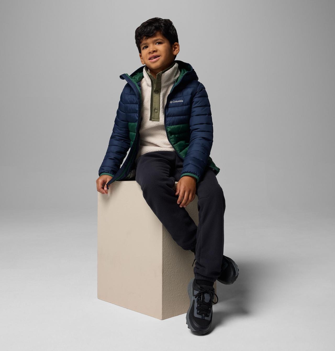 Boys' Powder Lite™ II Hooded Jacket 2
