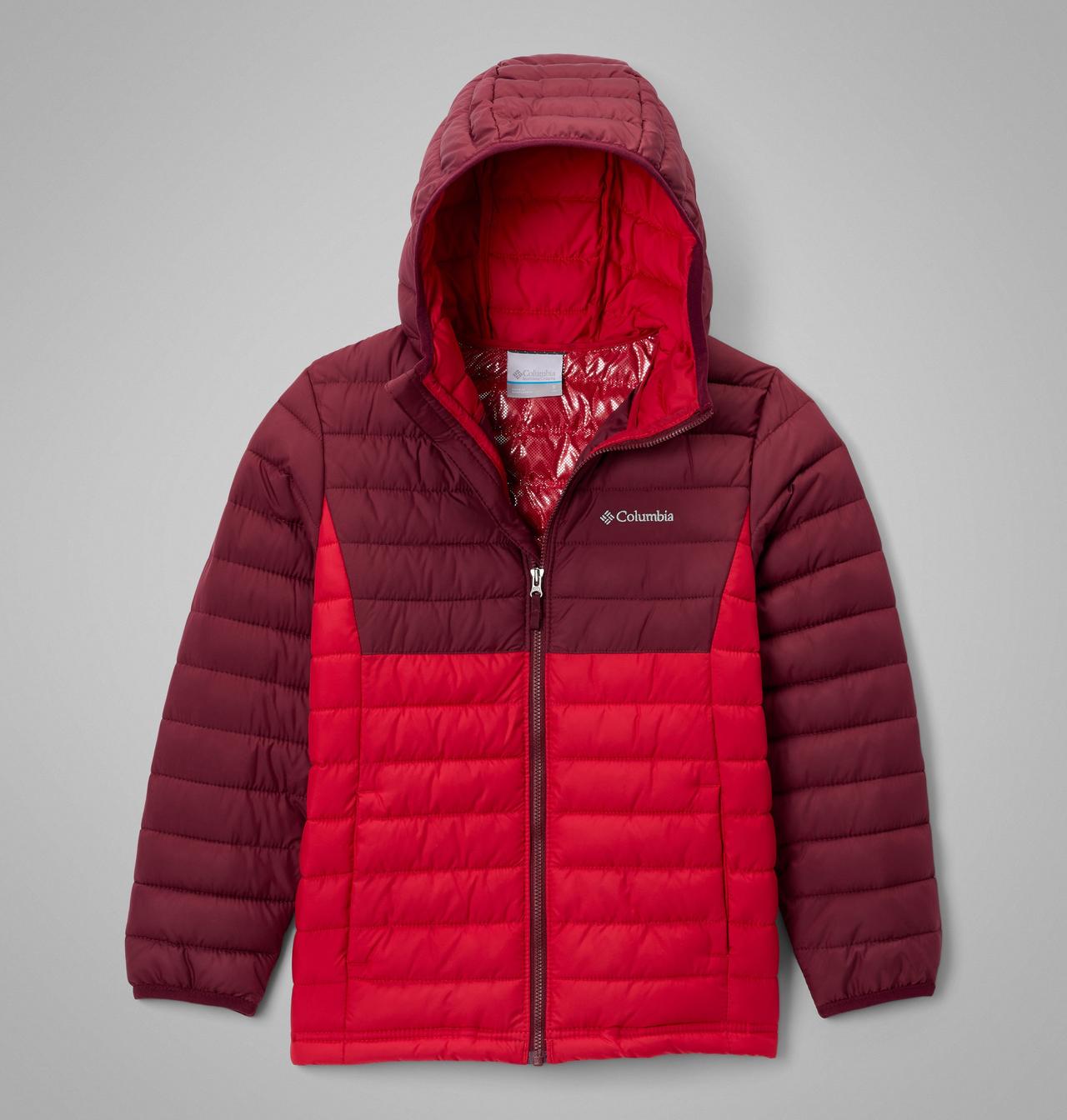 Boys' Powder Lite™ II Hooded Jacket 1
