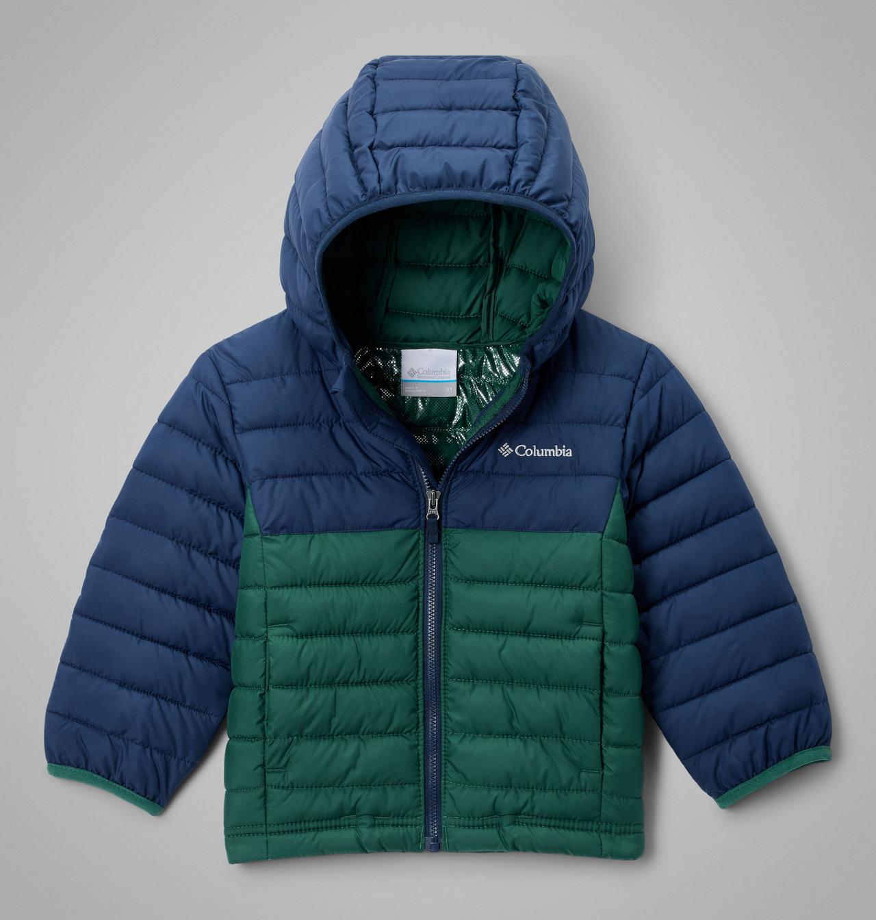 Boys' Toddler Powder Lite™ II Hooded Jacket 1