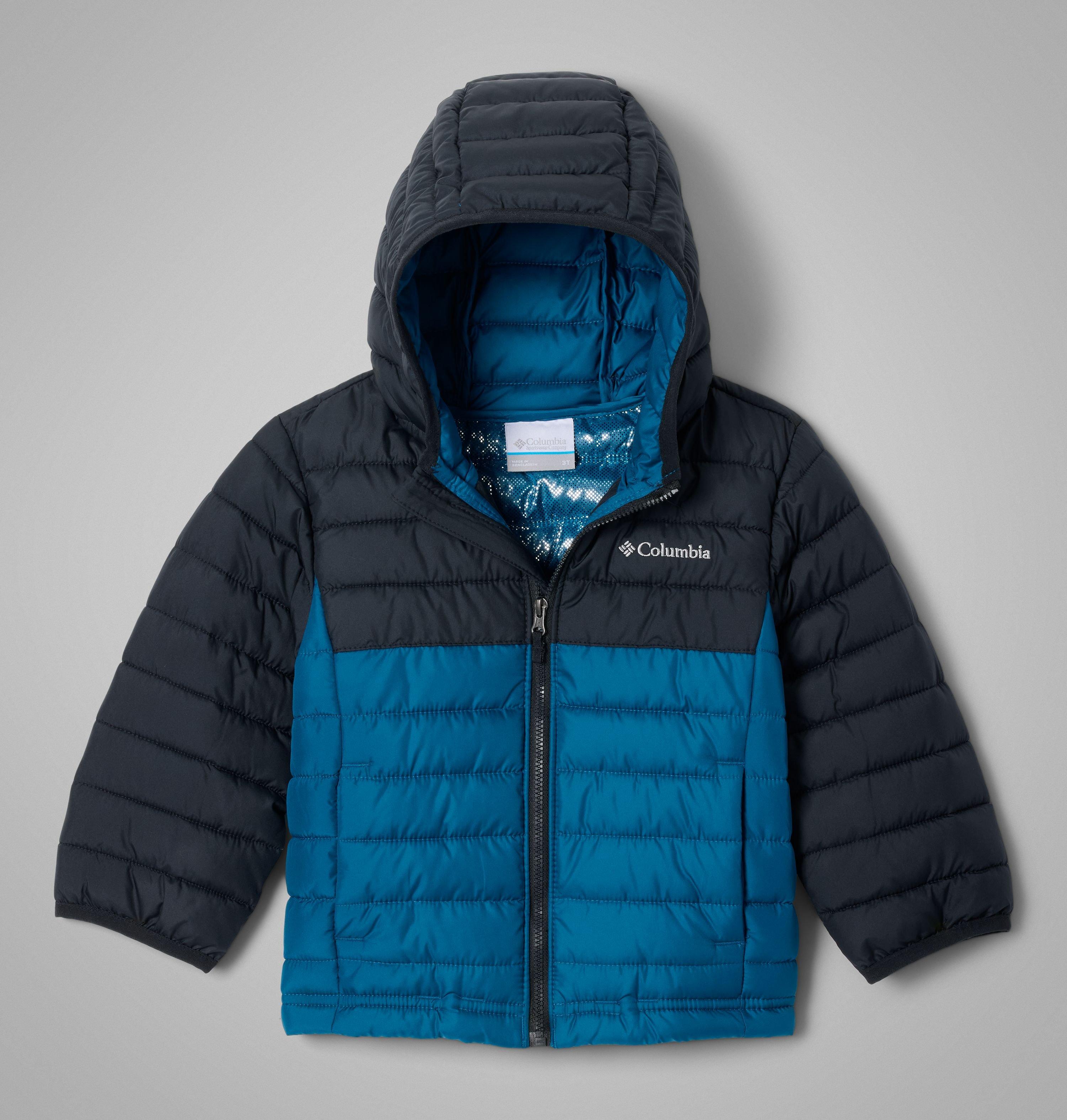 Boys' Toddler Powder Lite II Hooded Jacket 1