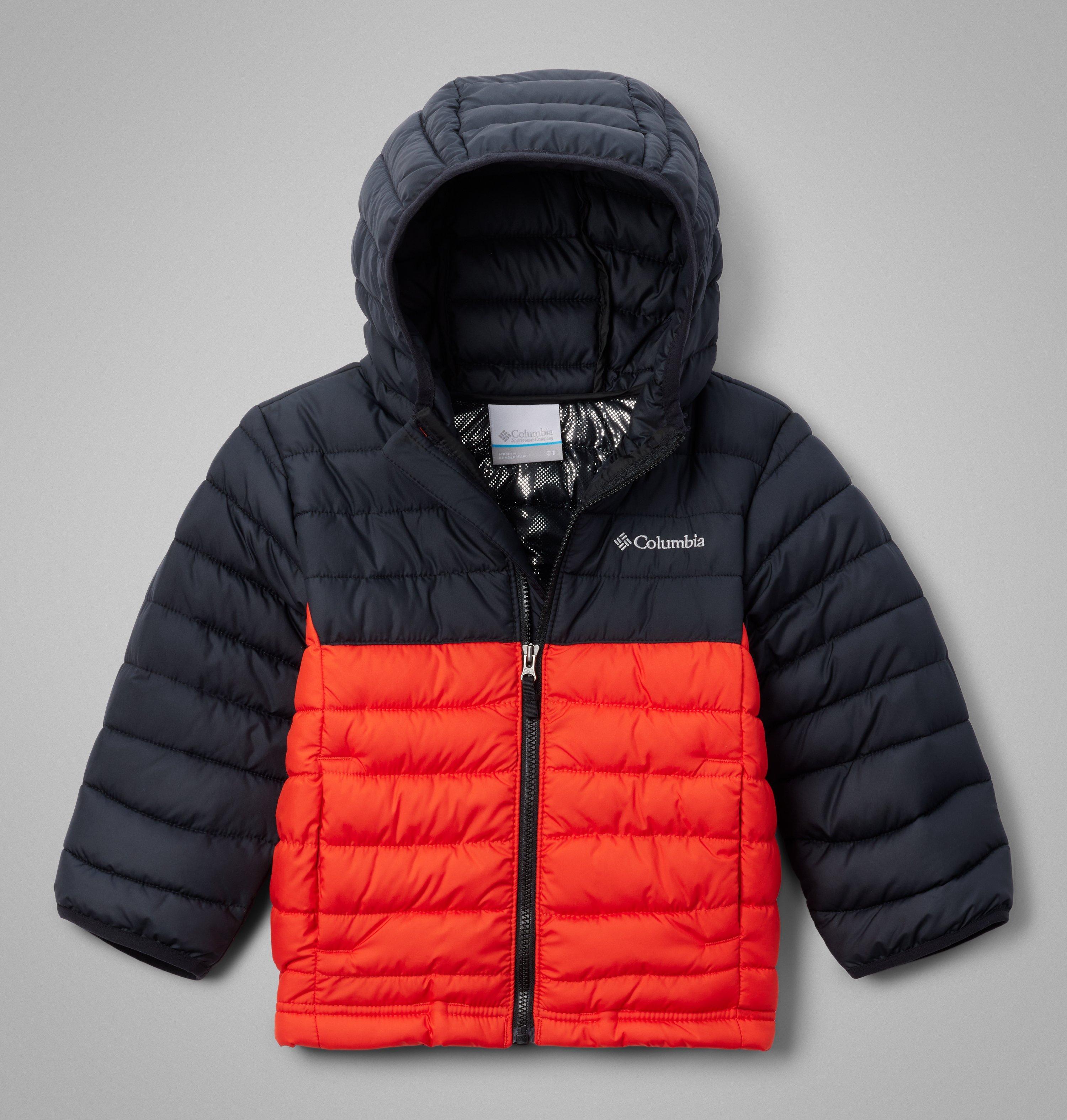 Boys' Toddler Powder Lite II Hooded Jacket 1