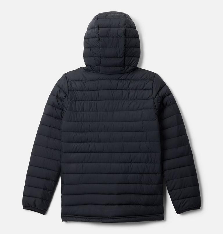 Veste Isolée à Capuche Powder Lite II Garçon, Color: Black, image 2
