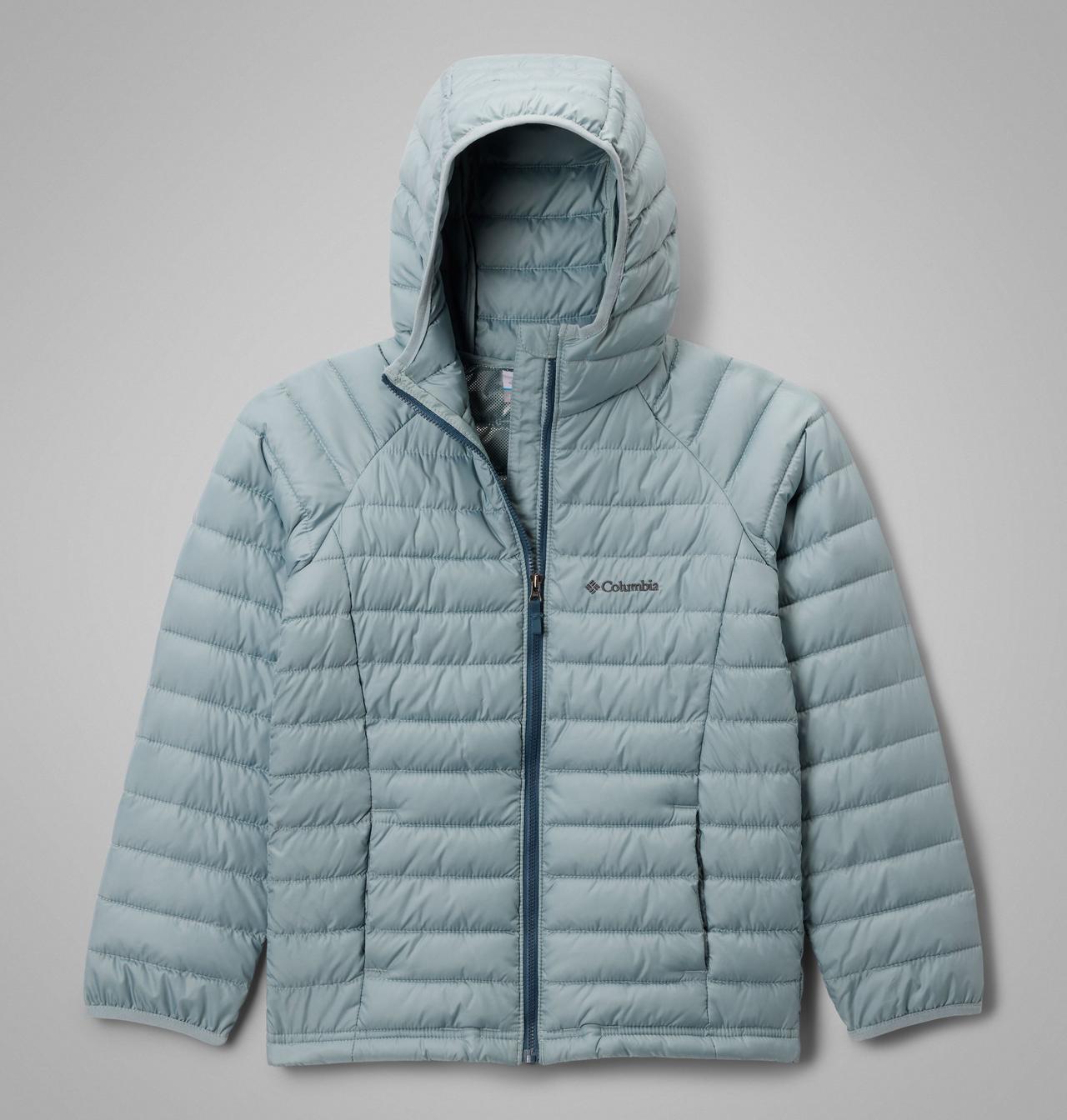 Girls' Powder Lite™ II Hooded Jacket | 461 | S 1