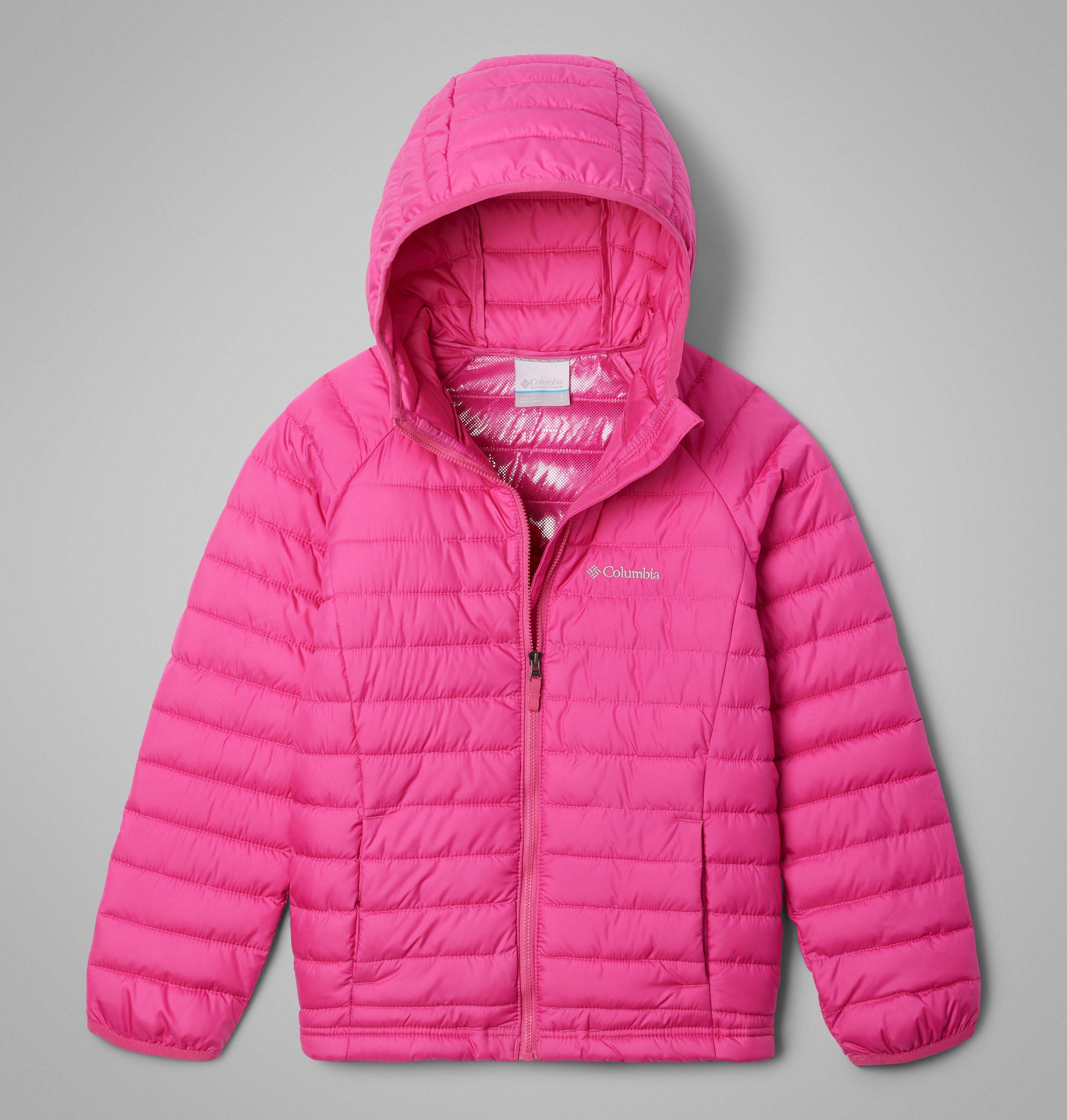 Columbia Girls' Powder Lite  II Hooded Jacket-