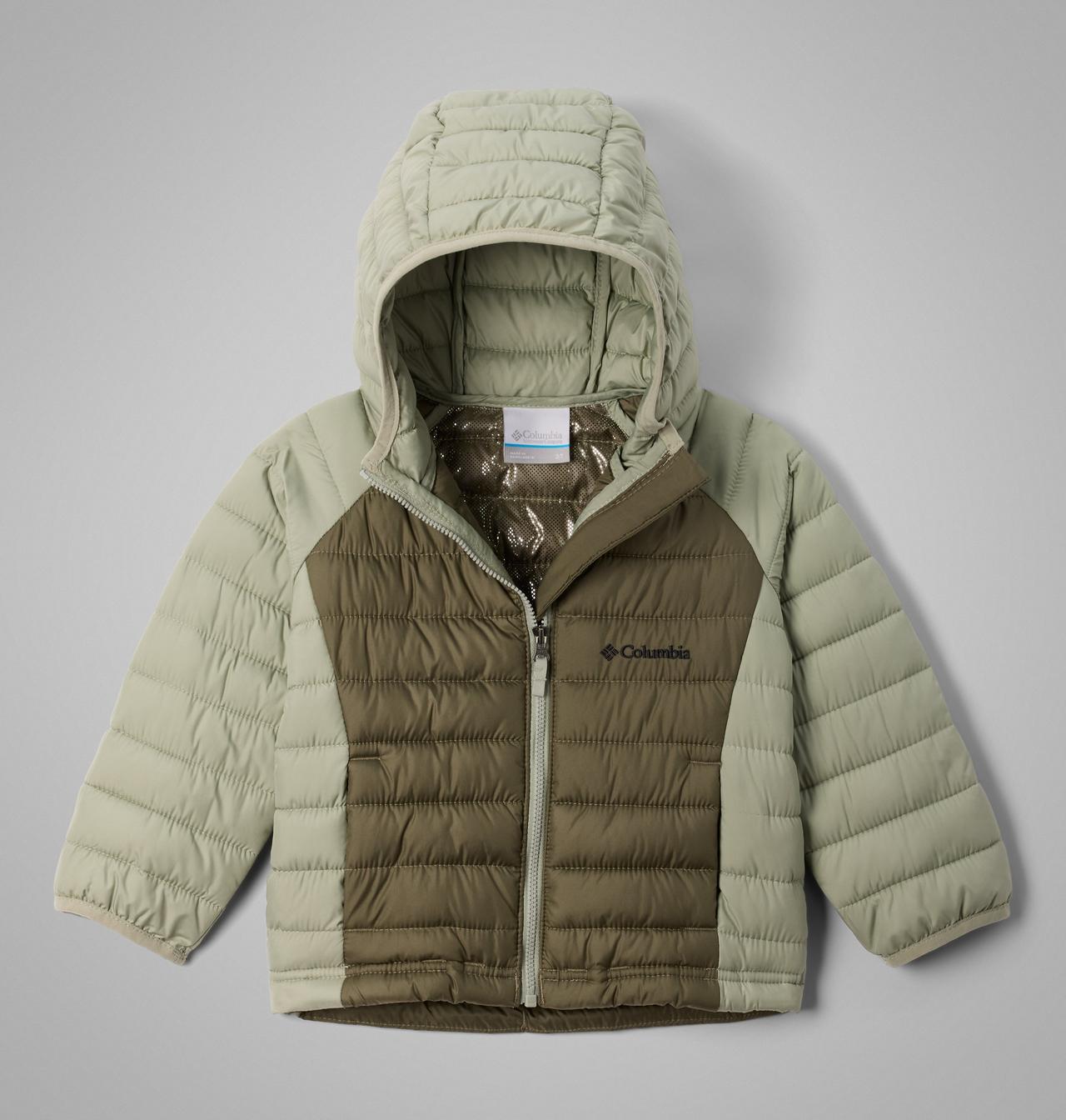 Girls' Toddler Powder Lite™ II Hooded Jacket 1