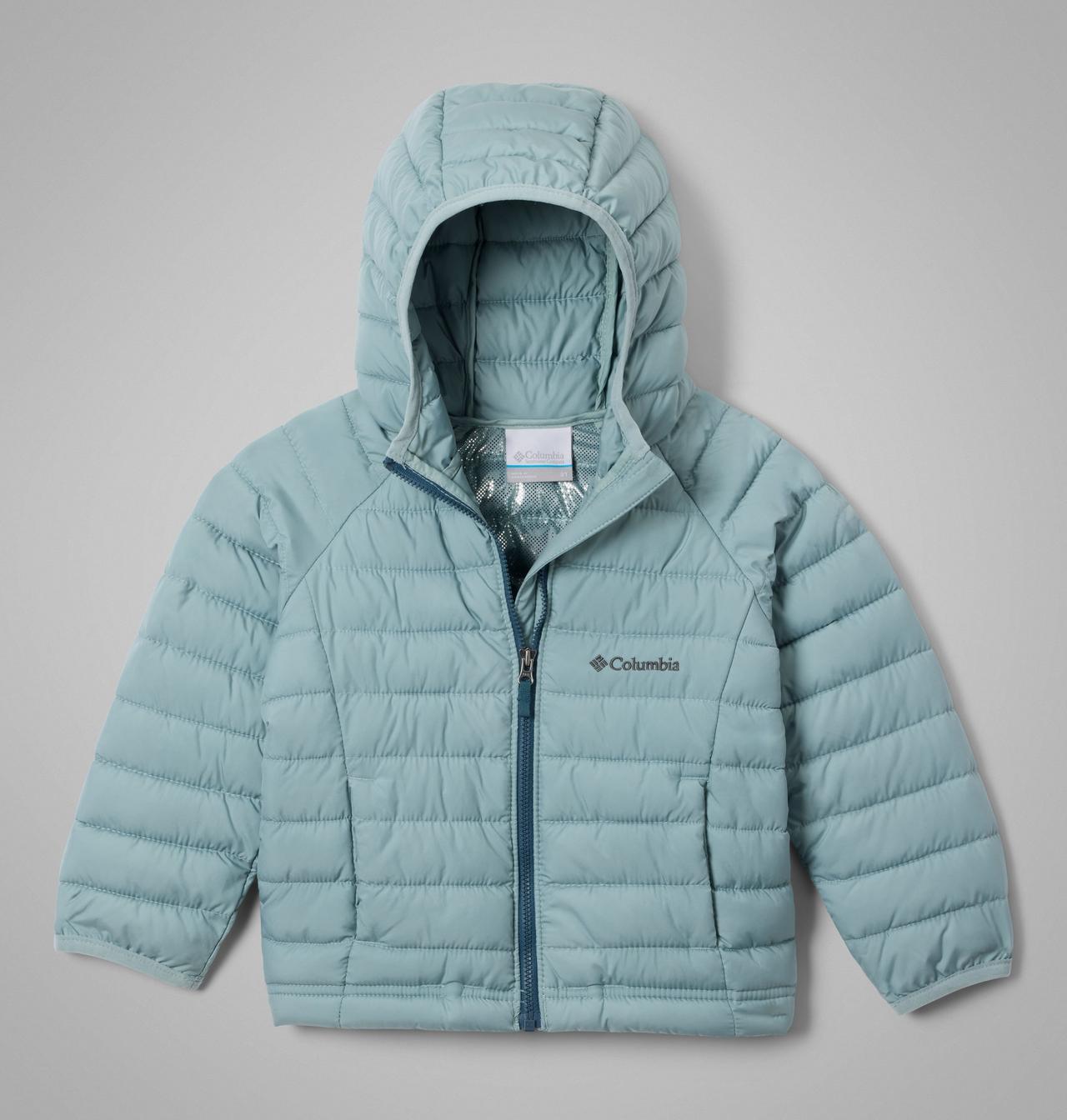 Girls' Toddler Powder Lite™ II Hooded Jacket 1