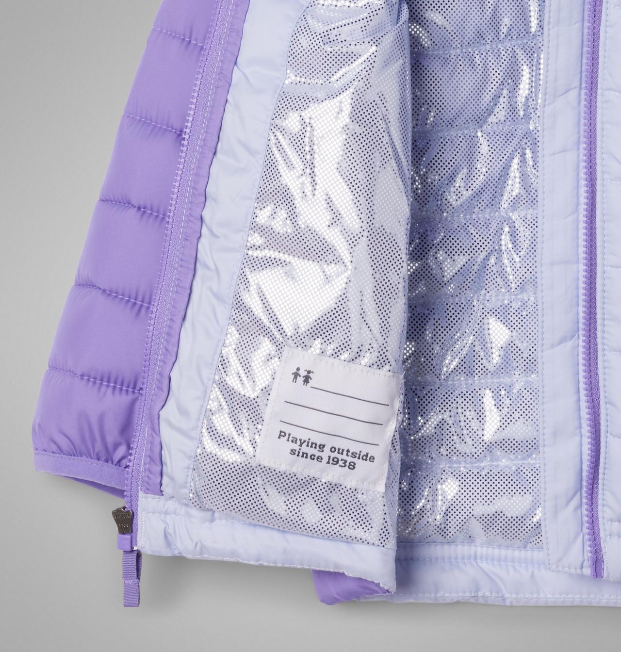 Girls' Toddler Powder Lite™ II Hooded Jacket 3