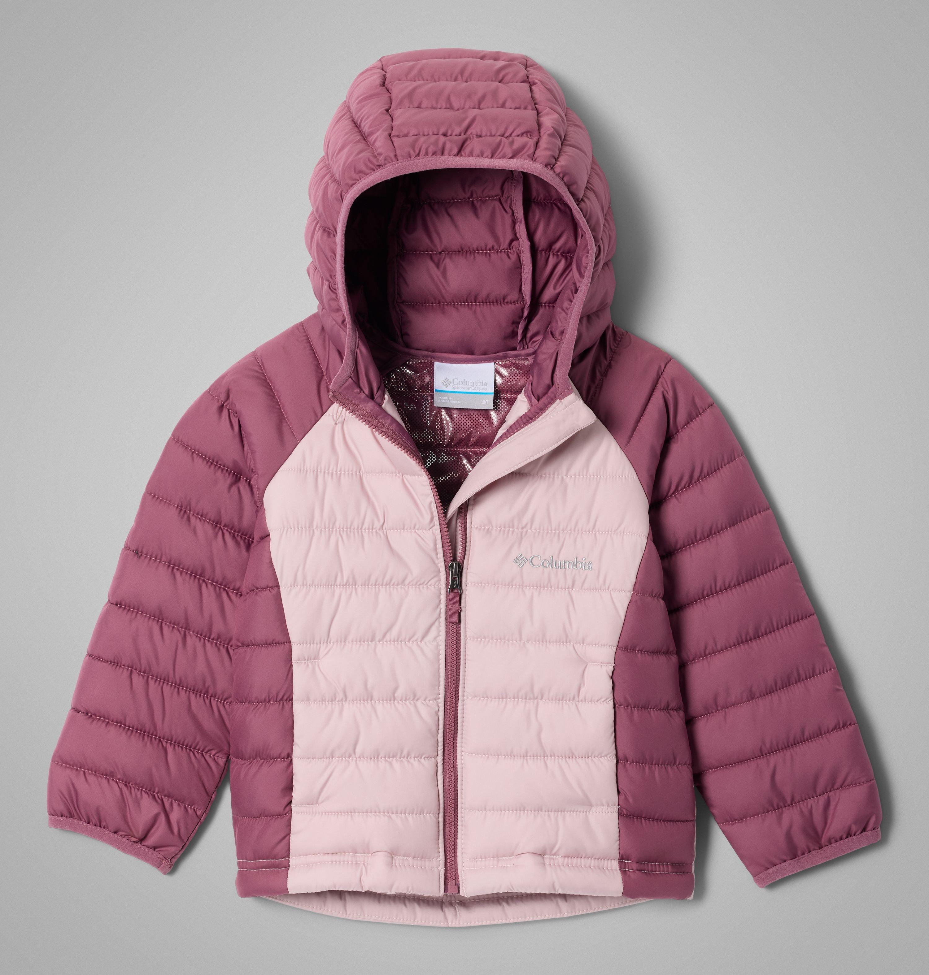 Girls' Toddler Powder Lite II Hooded Jacket 1
