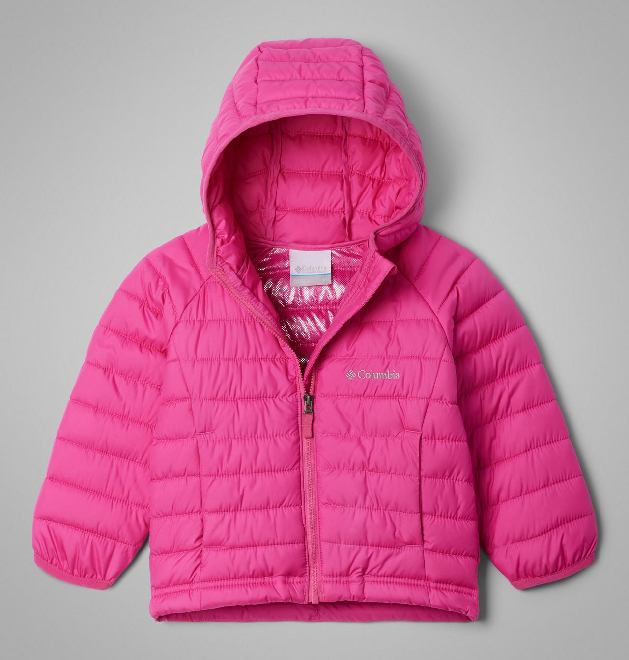 Girls' Toddler Powder Lite™ II Hooded Jacket 1