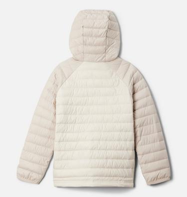 Veste Isolée à Capuche Powder Lite II Fille, Color: Chalk, Dark Stone, image 11