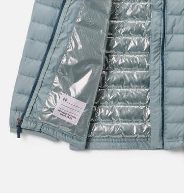 Veste Isolée à Capuche Powder Lite II Fille, Color: Crushed Blue, image 6