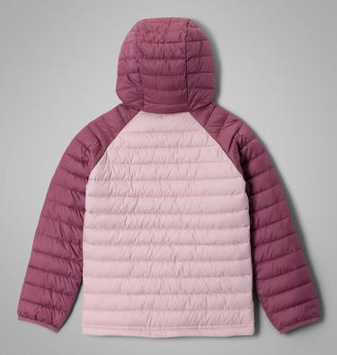 Veste Isol&eacute;e &agrave; Capuche Powder Lite II Fille, Color: Mineral Pink, Antique Mauve, image 2