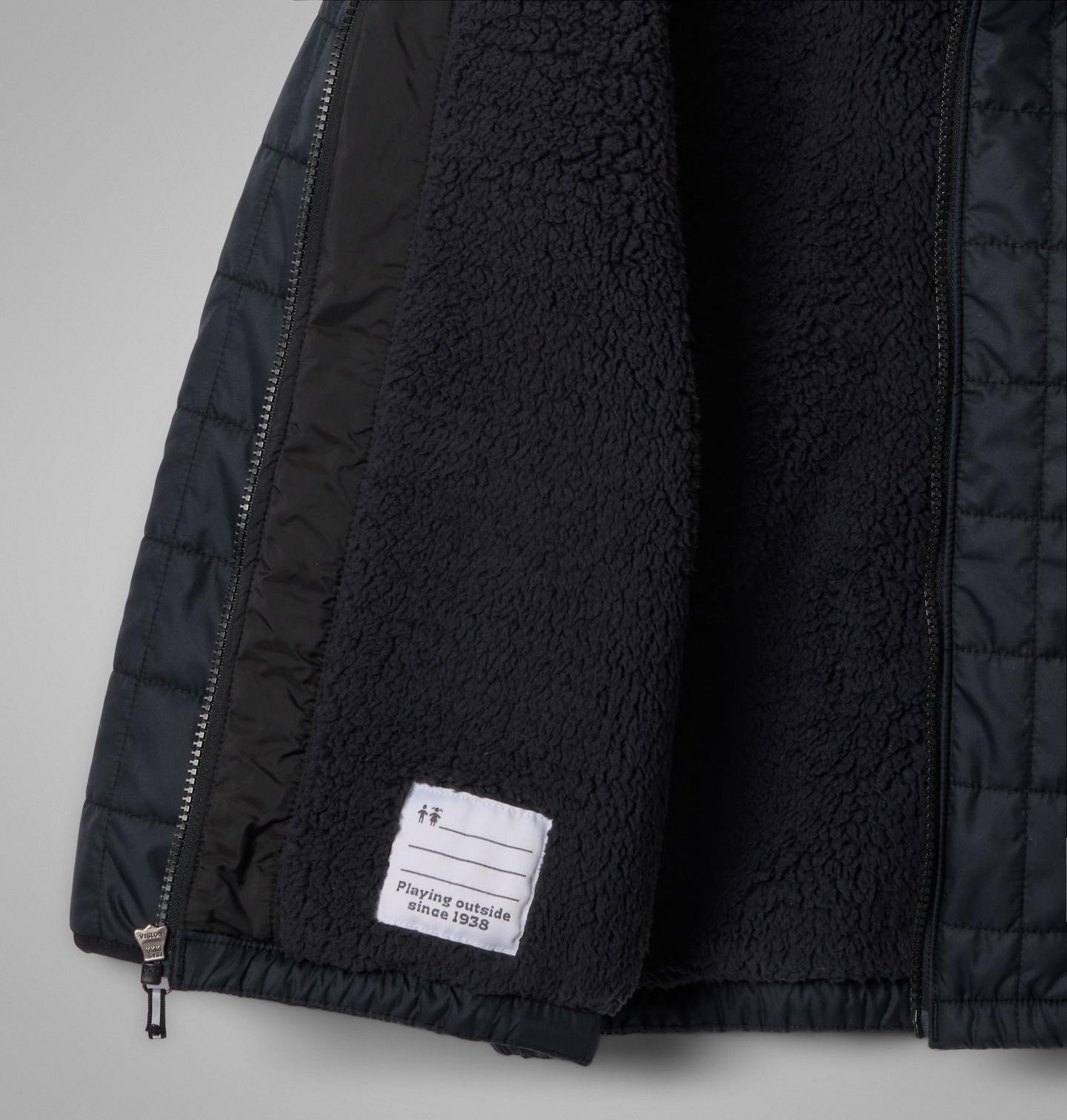 Куртка Columbia Rugged Ridge II Sherpa Lined Jacket для мальчиков, цвет: Чёрный — фото 2