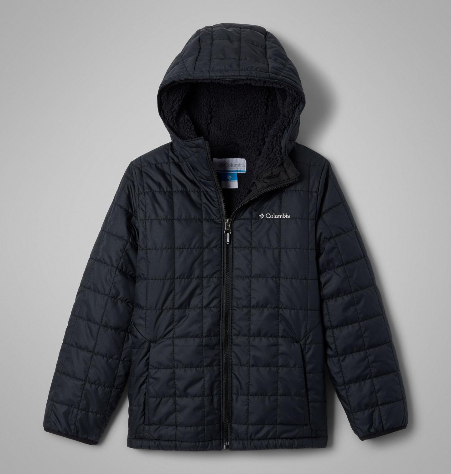 Куртка Columbia Rugged Ridge II Sherpa Lined Jacket для мальчиков, цвет: Чёрный — фото 1