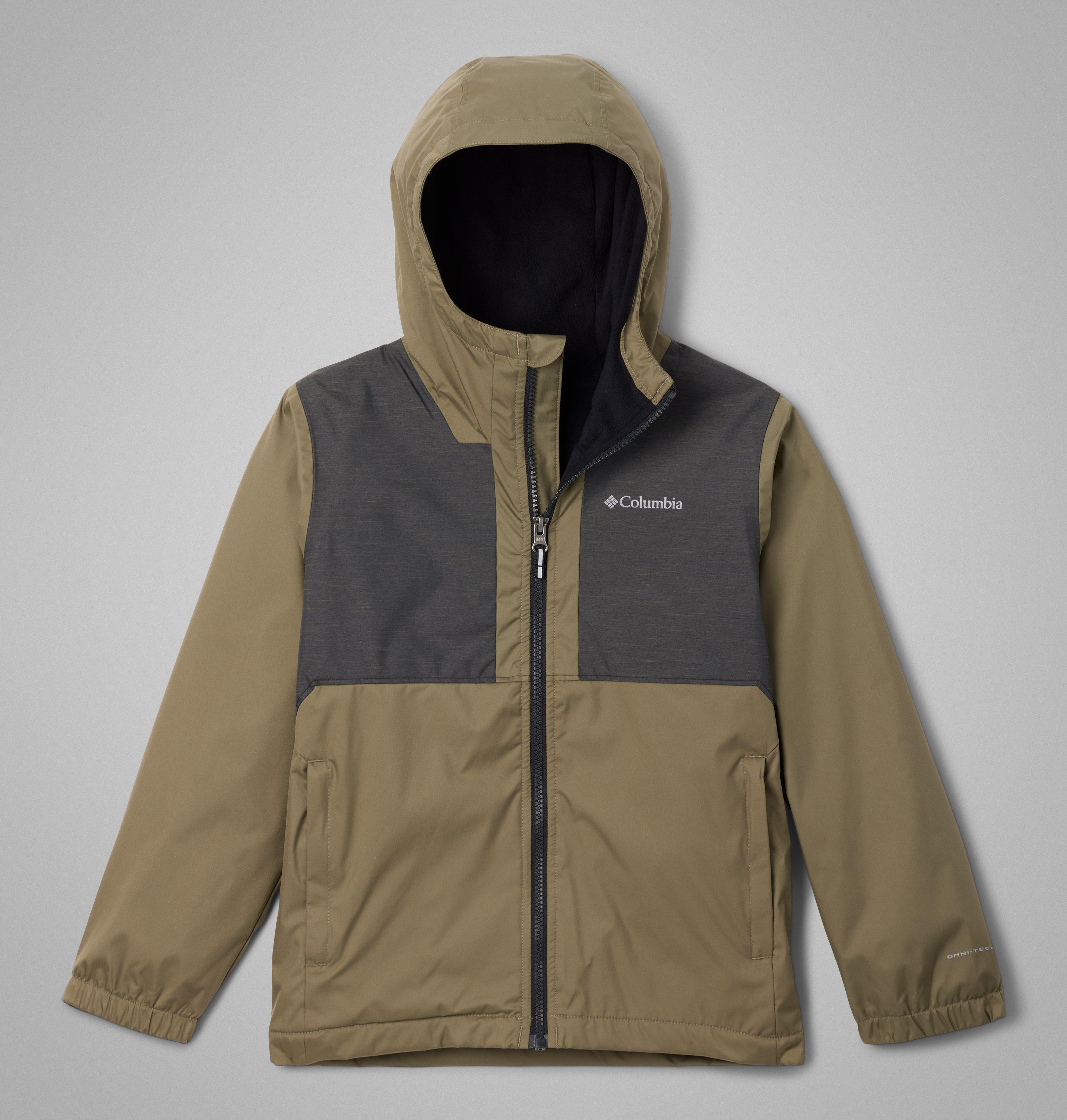 Boys' Rainy Trails II Fleece Lined Jacket 1
