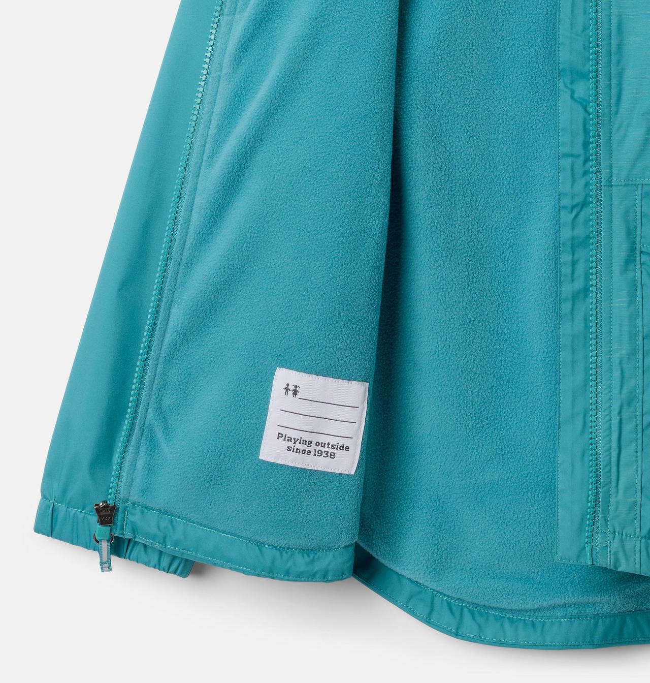 Girls' Rainy Trails™ II Fleece Lined Jacket 3
