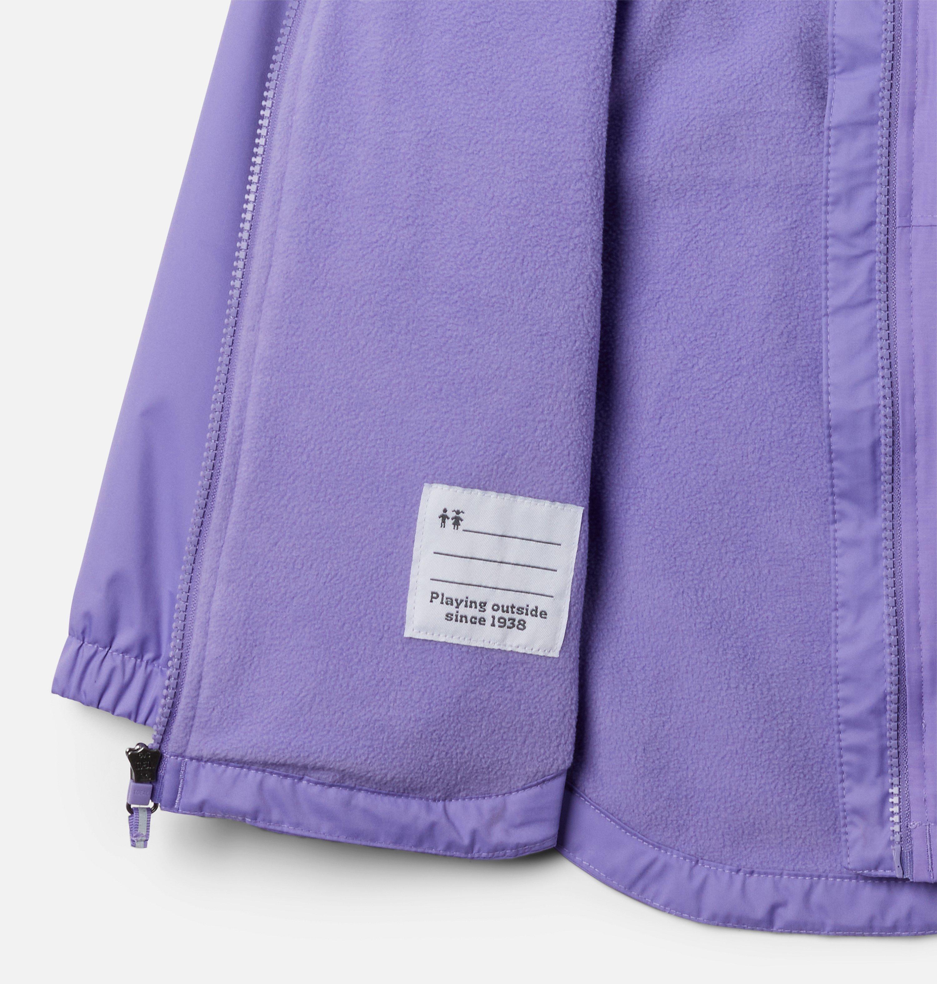 Girls' Rainy Trails II Fleece Lined Jacket 3