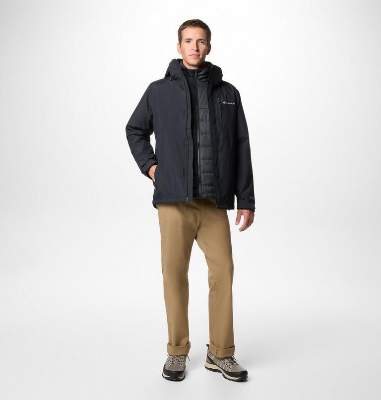 Chaqueta impermeable 3-en-1 con aislamiento Element Blocker III para hombre, Color: Black, image 3