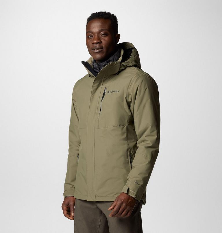 Chaqueta impermeable 3-en-1 con aislamiento Element Blocker III para hombre, Color: Stone Green, image 4