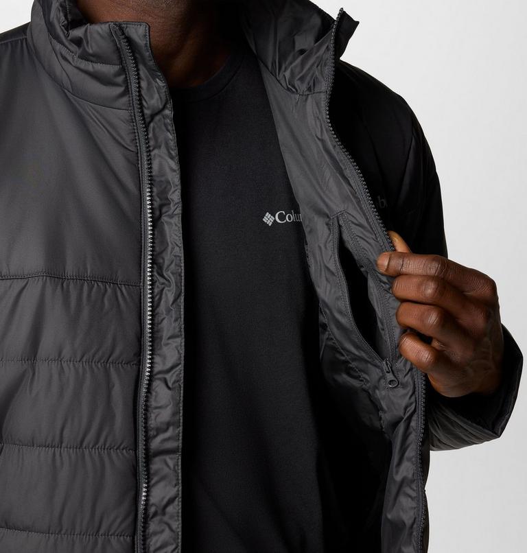 Chaqueta impermeable 3-en-1 con aislamiento Element Blocker III para hombre, Color: Stone Green, image 8
