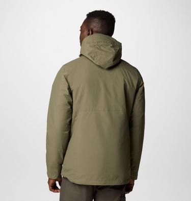 Men's Element Blocker III 3-In-1 Waterproof Insulated Jacket, Color: Stone Green, image 6