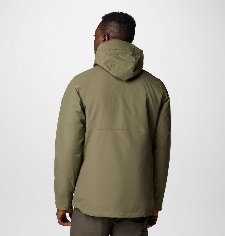 Chaqueta impermeable 3-en-1 con aislamiento Element Blocker III para hombre, Color: Stone Green, image 2