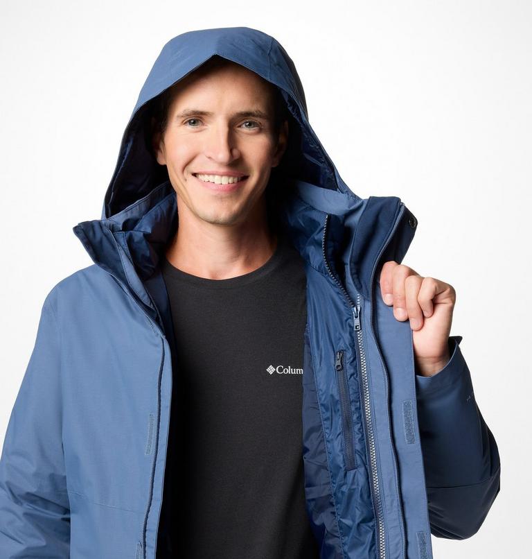 Chaqueta impermeable 3-en-1 con aislamiento Element Blocker III para hombre, Color: Dark Mountain, image 6